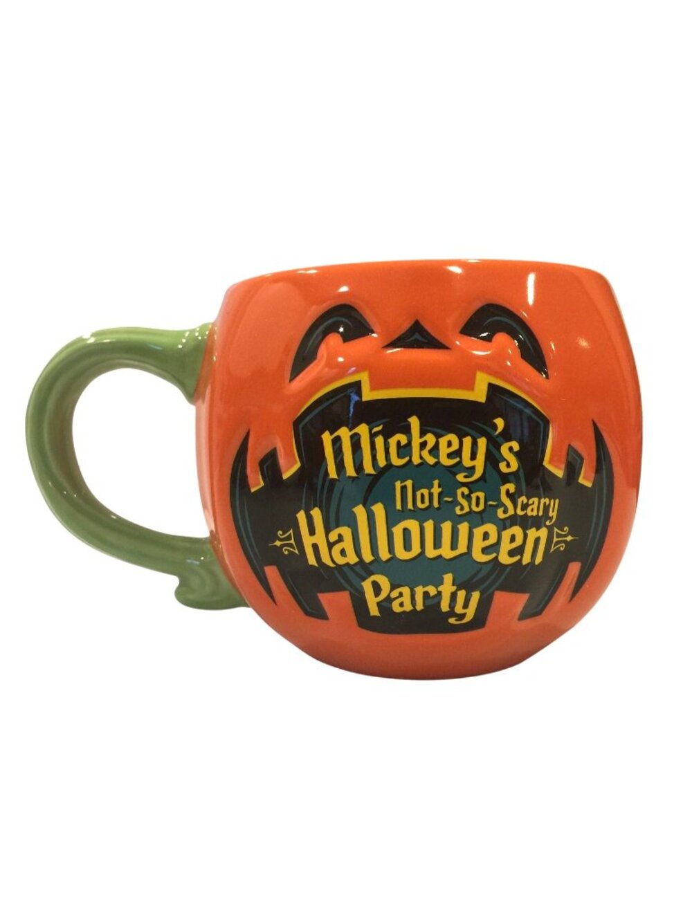 Disney Parks Mickey's Not So Scary Halloween Party Pumpkin Mug 2024 Magic Kingdo